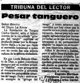 Tangos Carlos Gardel